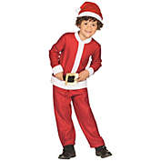 Northlight White and Red Santa Claus Boy&#39;s Christmas Costume - 6-8 Years