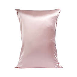 Rejuuv Natural Silk Pillowcase Queen Size - Bright Pink