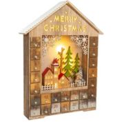 Kurt Adler Advent Calendar, Multi-Colored