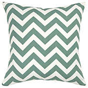 Rizzy Home 18" x 18" Pillow Cover - T05290 - Teal/ Ivory