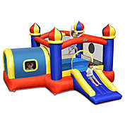 Slickblue Inflatable Castle Kids Bounce House with Slide Jumping