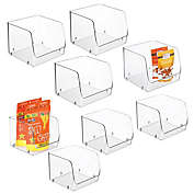 iDesign 8-piece Stacking Open Front Pantry Bins