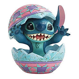 Enesco Disney Traditions Stitch Easter Egg An Alien Hatched Figurine