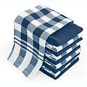 Kitchen Dish Towel Happy Chef Wine 2 Pack Tea Towel Set 100% Cotton 15 x 24 