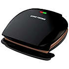 Alternate image 0 for George Foreman 5-Serving Copper Color Classic Plate Electric Indoor Grill and Panini Press in Black