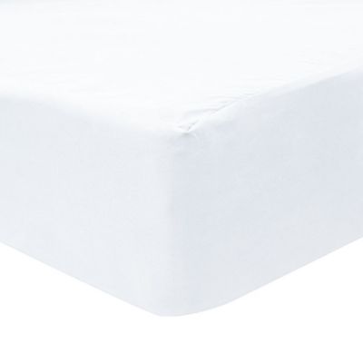 2 x Fitted Sheet Fit 80 x 200 cm 100% Cotton White Fast Delivery 