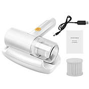 Kitcheniva Handheld Mite Remover Home Bed Mattress Vacuum Cleaner, White