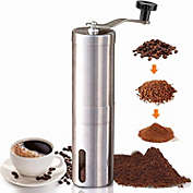 Kitcheniva Manual Coffee Bean Grinder Stainless Steel Hand Coffee Mill Ceramic Burr