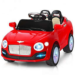 Costway 6V Kids Ride on Car RC Remote Control with MP3-Red