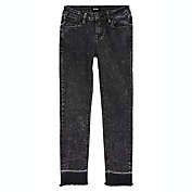 Hudson Girl&#39;s Tori Acid Wash Cropped Jeans Black Size 16