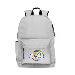 Mojo Licensing LLC Los Angeles Rams Campus Backpack - Ideal for the Gym, Work, Hiking, Travel, School, Weekends, and Commuting