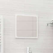vidaXL  vidaXL Bathroom Mirror White 15 7x0 6x14 6 Chipboard