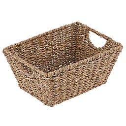 mDesign Woven Nesting Home Storage Basket Bins, 4 Pack