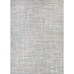 Couristan Falmouth Area Rug, Ivory/Coral ,Rectangle, 3'11
