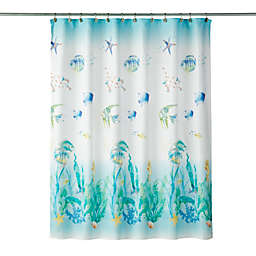SKL Home Saturday Knight Ltd Ocean Watercolor Shower Curtain - 70x72