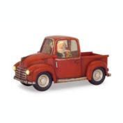 Melrose Home Decorative Truck Snow Globe with Santa with Timer 11.25"L x 6"H Plastic