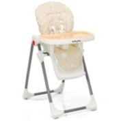 Slickblue Folding Baby High Dining Chair with 6-Level Height Adjustment-Beige