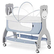 Dream on Me Cub Portable Bassinet in Blue