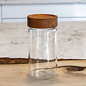 TIDIFY Acacia Lid Spice Jar Set, Premium Secure Lid Spice Jars, Acacia Screw Cap Jars