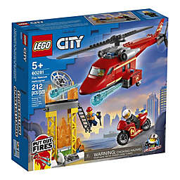 LEGO® City Fire Rescue Helicopter Building Set 60281