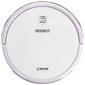 Ecovacs Robotics Deebot N79W Robotic Vacuum Cleaner in White and Lavender