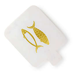 GAURI KOHLI Goldfin Marble Cheese Board - Small