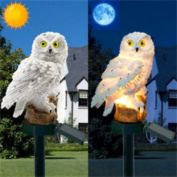 Kitcheniva Waterproof Solar LED Night Light Owl Shape, White