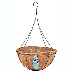 AquaSav Pride Garden Products 5116PB Grower Hanging Baskets with AquaSav Smart Coco Liner, 16