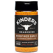 Kinder&#39;s Woodfired Garlic Seasoning for Beef Poultry Pork Seafood 6 Oz Bottle