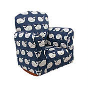 Brighton Home Furniture Toddler Rocker in Whale Tales Cotton