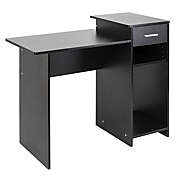 Stock Preferred  Computer Desk with Drawer in Black