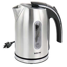 Better Chef 1.7 Liter 360 Degree Stainless Steel Cordless Electric Kettle
