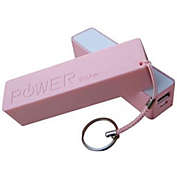 Sungale SPB2000 Portable Power Bank w/ 2000mAh battery - Pink