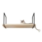 MyZoo Avenue 39 in. Black Wall-mounted Cat Walkway Superhighway