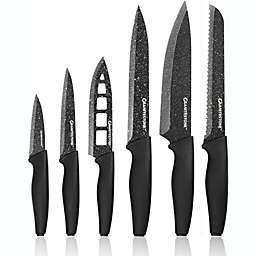 Nutriblade Knife Set by Granitestone, High Grade Razor Sharp Blades Kitchen Knife Set