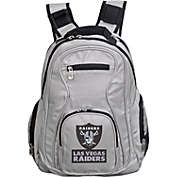 Mojo Licensing LLC Las Vegas Raiders Laptop Backpack- Fits Most 17 Inch Laptops and Tablets - Ideal for Work, Travel, School, College, and Commuting