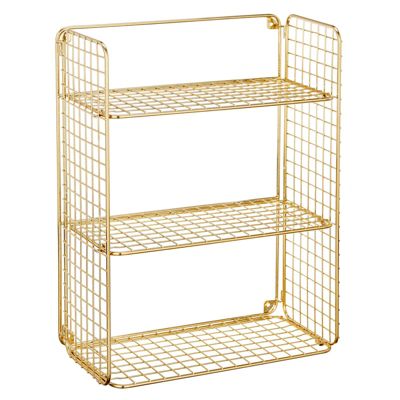Brass Wire Bathroom Shelf – Rispa