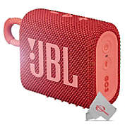 JBL Go 3 Portable Bluetooth Waterproof Speaker Red