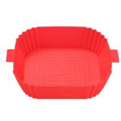 Kitcheniva Air Fryer Silicone Pot Air Fryer Basket Liners Non-Stick, Red