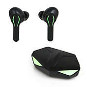 Proscan - Wireless In-Ear Headphones, Bluetooth 5.0 with Charging Box and Backlight, Black