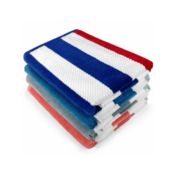 Kaufman  4 Pack Soft, Plush Beach Towel