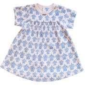 Pink Sea Turtle Swing Dress