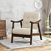 GDF Studio Aurora Mid-Century Modern Accent Chair