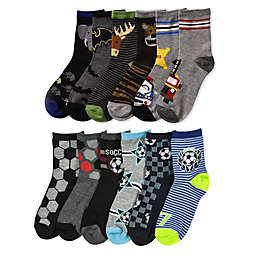 All Top Bargains 6 Pairs Boys Casual Socks Size 4-6