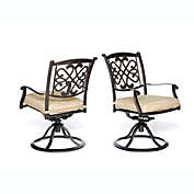 Omni-Furniture Patio Glider Chairs, Swivel Rocker, Garden Backyard Chairs Outdoor Patio