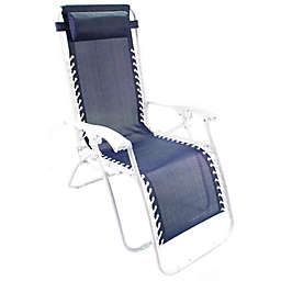 Jordan Manufacturing Zero Gravity Chair Navy
