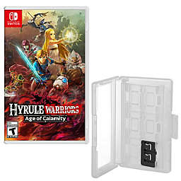 Hyrule Warriors  Age of Calamity with 12 Game Caddy for Nintendo Switch