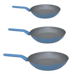 BergHOFF Leo 3Pc Non-Stick Fry Pan Set, 8