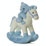 ebba - Comfy - 12" Baby Boy Rocking Horse