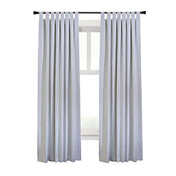 Commonwealth Ventura Tab Top Dressing Window Curtain Panel Pair - 52x63\